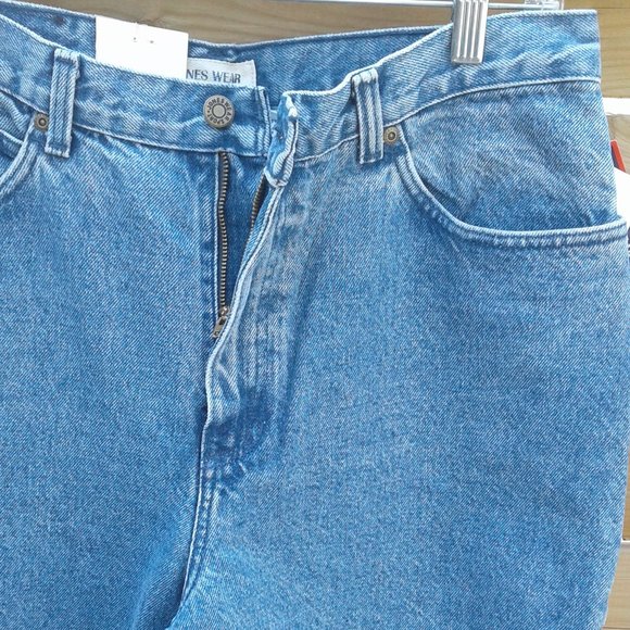 Vintage 90's NWT Jones Wear Sport High Rise Curvy Light Wash Denim - Picture 7 of 8